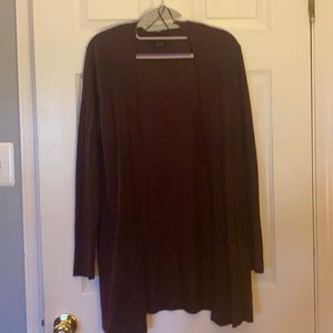 Apt 9 Maroon cardigan, size L